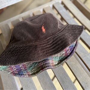 Polo by Ralph Lauren Brown Corduroy Hat
